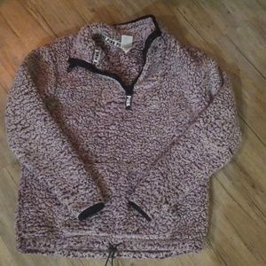 PINK Sherpa Sweater